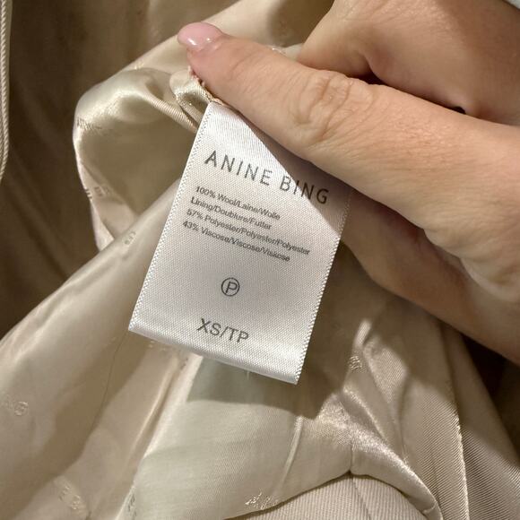 Anine Bing Quinn Oversized Blazer Jacket - Picture 4 of 5